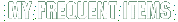Frequent Items List