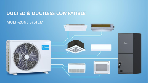 Midea ducted and ductless systems