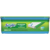Item 603644, Replacement cloths for Swiffer starter kit.