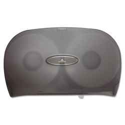 Item GPC59209, Jumbo Jr. 2-Roll durable, high capacity bathroom tissue dispenser.