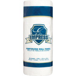 Item RJ230851, Perforated paper towel roll. 2-ply, 11 In. x 8 In. sheets.