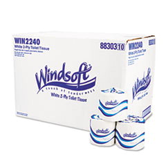 Item WIN2240, Soft, absorbent white tissue in attractive individual wrappers