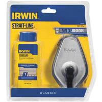 Item BCM16, <font face="Arial" size="2">
IRWIN 100FT CHALK BOX REEL WITH CHALK
</font>